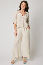 V-neck One Pocket Roll Up Sleeve (7 Colors)