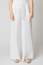 Raw Edge Pocket Linen Pant (6 Colors) - Jacqueline B Clothing
