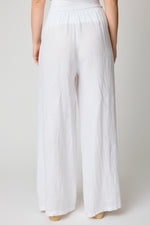 Raw Edge Pocket Linen Pant (6 Colors) - Jacqueline B Clothing