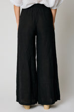 Raw Edge Pocket Linen Pant (6 Colors) - Jacqueline B Clothing