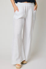 Linen Pinstripe Pant (4 Colors)