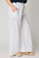Linen Pinstripe Pant (4 Colors)