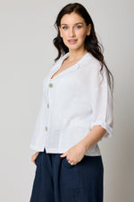 Short Sleeve Smock Jacket (4 Colors)