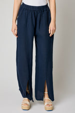 Slit Front Linen Pant (3 Colors)