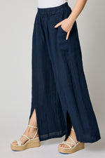 Slit Front Linen Pant (3 Colors)