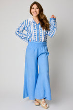 Elastic waist Linen Pant (8 Colors)