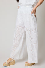 Eyelet Pant