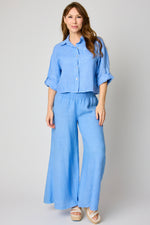 One Pocket Crop Blouse (5 Colors)