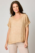 Everyday Linen Tee (11 Colors) - Jacqueline B Clothing