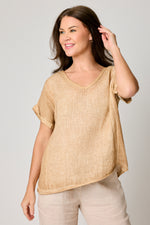 Everyday Linen Tee (11 Colors) - Jacqueline B Clothing