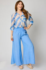 Lattice Floral Blouse (2 Colors)