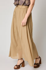 Cotton Voile Slim Skirt (3 Colors)