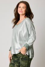 Shiny Stitch Sweater (6 Colors) - Jacqueline B Clothing