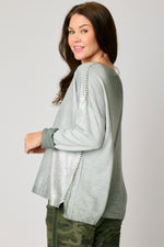 Shiny Stitch Sweater (6 Colors) - Jacqueline B Clothing