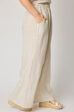 Linen Pinstripe Pant (4 Colors)