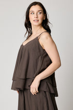 Double Layer Cotton Voile Tank (4 Colors) - Jacqueline B Clothing