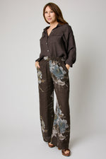 Bold Floral Linen Pant (3 Colors) - Jacqueline B Clothing