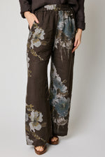 Bold Floral Linen Pant (3 Colors) - Jacqueline B Clothing