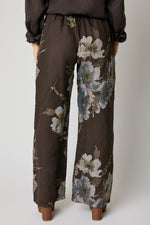 Bold Floral Linen Pant (3 Colors) - Jacqueline B Clothing