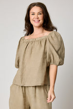 Bubble Sleeve Blouse (5 Colors) - Jacqueline B Clothing