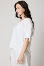 V-neck Crop Tee (6 Colors) - Jacqueline B Clothing