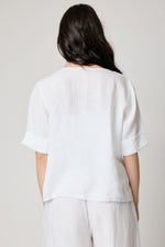 V-neck Crop Tee (6 Colors) - Jacqueline B Clothing