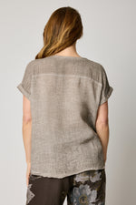 Everyday Linen Tee (11 Colors) - Jacqueline B Clothing