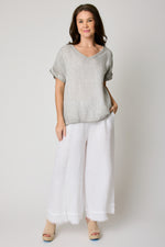 Everyday Linen Tee (11 Colors) - Jacqueline B Clothing