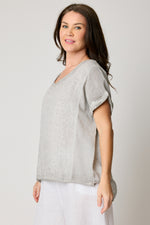 Everyday Linen Tee (11 Colors) - Jacqueline B Clothing