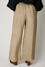 Slit Front Linen Pant (3 Colors)