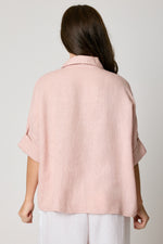 Relaxed Button Up Linen Shirt (5 Colors)