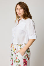One Pocket Crop Blouse (5 Colors)