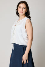 Fine Lace Cotton Shell