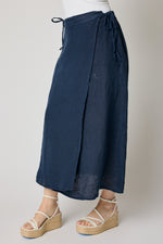 Linen Wrap Skirt (3 Colors)
