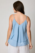 Double Layer Cotton Voile Tank (4 Colors) - Jacqueline B Clothing
