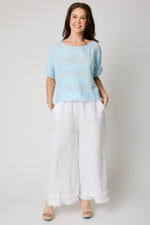 Gauze Stripped Tee (4 Colors)