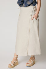 Linen Wrap Skirt (3 Colors)