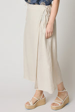 Linen Wrap Skirt (3 Colors)