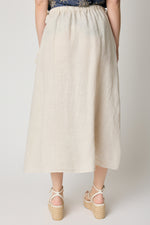 Linen Wrap Skirt (3 Colors)