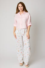 One Pocket Crop Blouse (5 Colors)