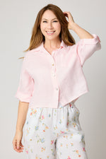 One Pocket Crop Blouse (5 Colors)