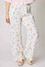 Ditzy Linen Floral Pant (3 Colors)