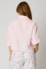 One Pocket Crop Blouse (5 Colors)