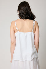 Linen Mesh Trim Tank (5 Colors)