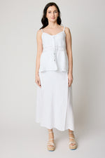 Linen Mesh Trim Tank (5 Colors)