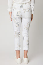 Spring Rosette Italian Stretch Pant (2 Colors)