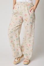 Ditzy Linen Floral Pant (3 Colors)