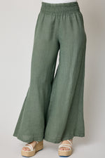 Elastic waist Linen Pant (8 Colors)