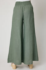 Elastic waist Linen Pant (8 Colors)