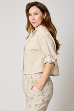 One Pocket Crop Blouse (5 Colors)